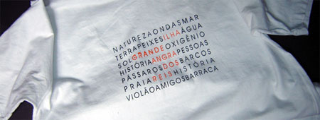 camisa letras solemão