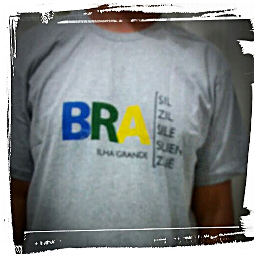camisa ilha grande mapa