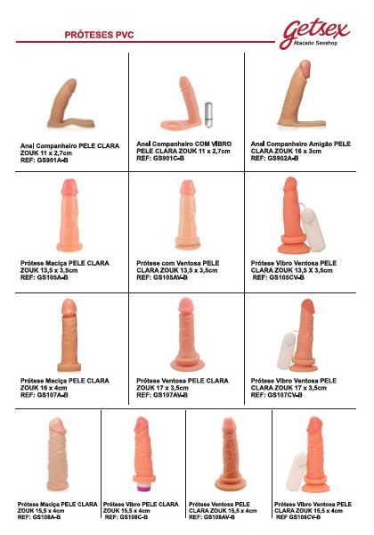 página 15 do catálogo da getsex