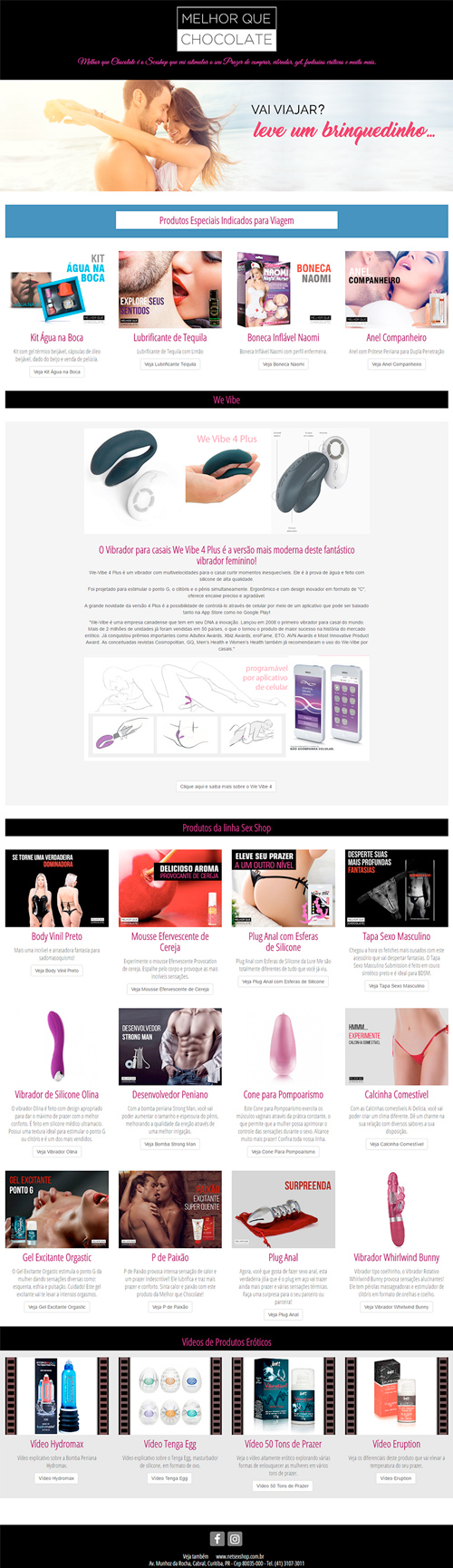 site melhor que chocolate